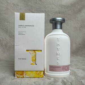 Thymes Tupelo Lemongrass Body Lotion 9.25 oz New In Box
